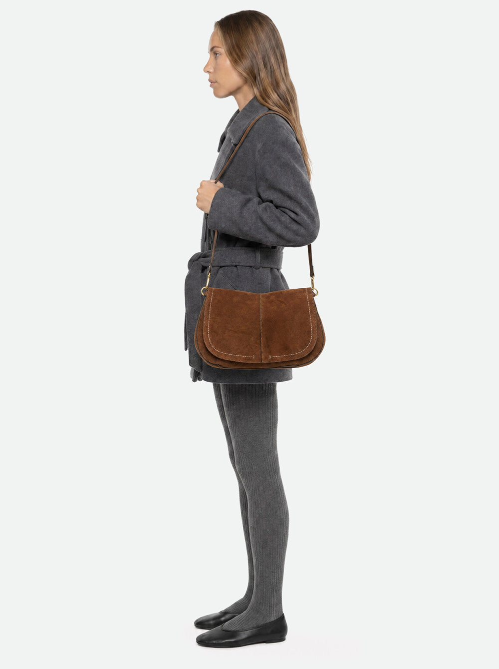 Borsa Gianni Chiarini Cognac da Donna 12619 cm pl helena round