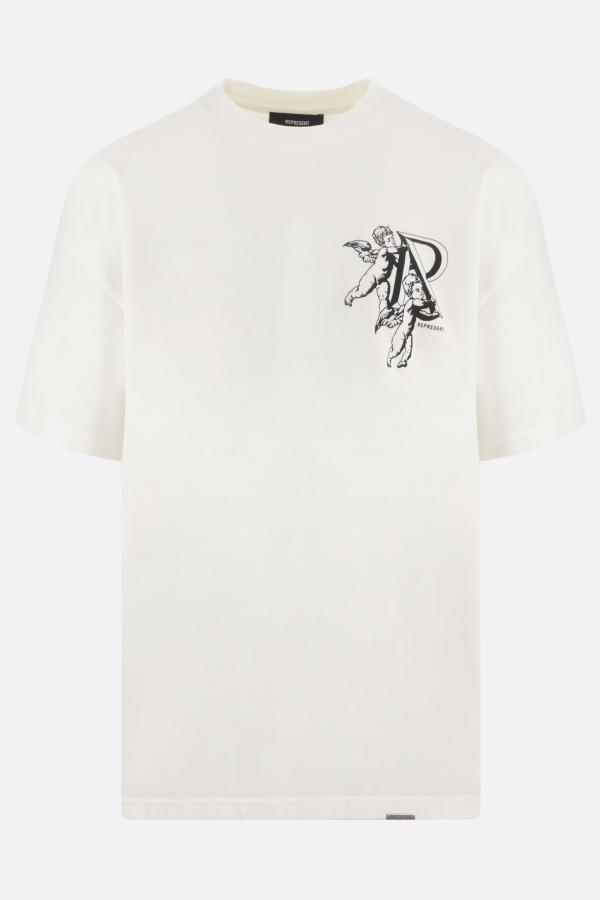 T-Shirt Represent White da Uomo MT4026-72