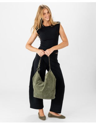 Borsa Biba Kaki da Donna eno1l shoulder bag biba enoch