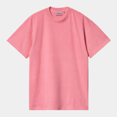 T-Shirt Carhartt Wip Charm Pink da Uomo i033622