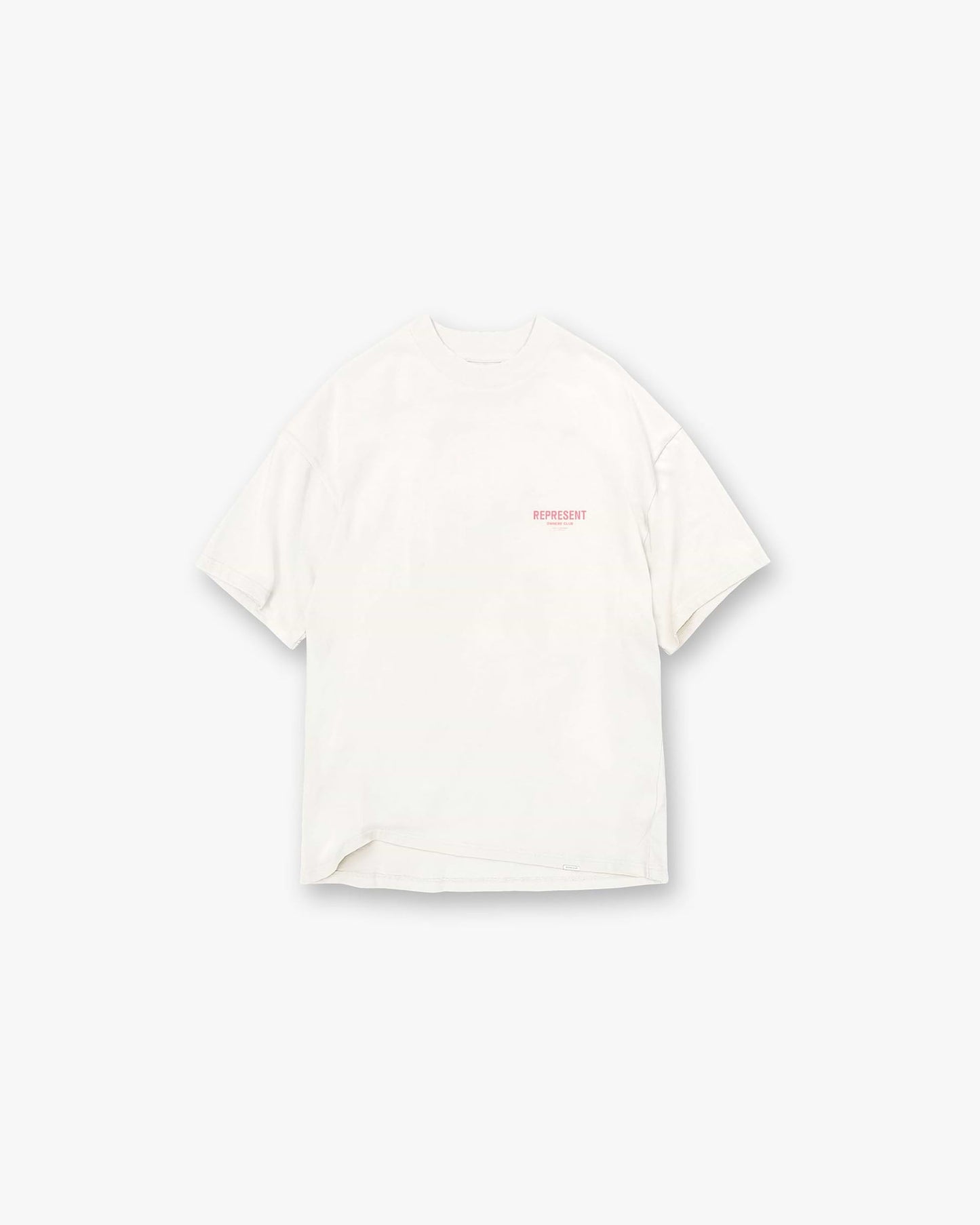T-Shirt Represent White Bubblegum da Uomo ocm409 417